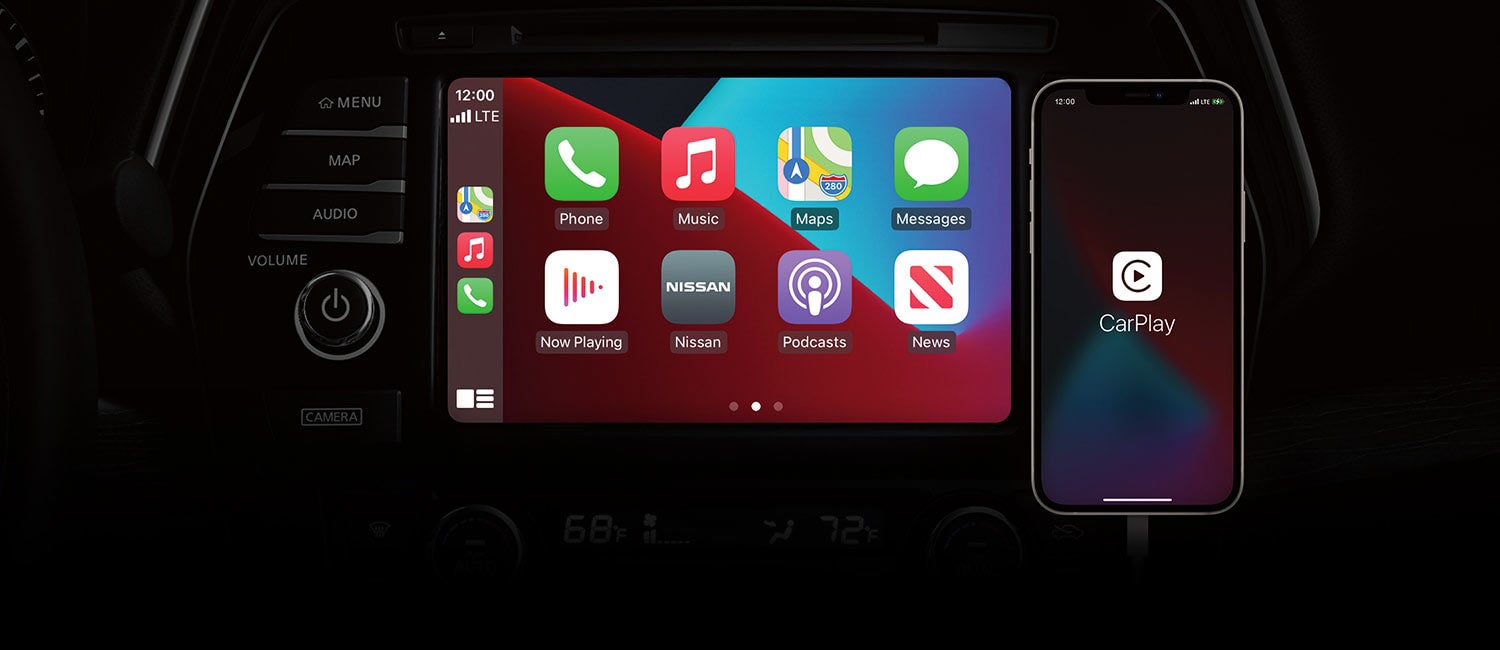 2022 Nissan Maxima touch screen with carplay connected apps | Greenway Nissan of Florence in Florence AL