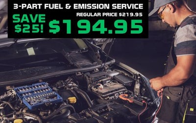 3-Part Fuel & Emission Service